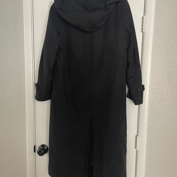 The Delta Collection by Cintas Womens Trench Coat Suze 6 Thinsulate Lining Black - Picture 3 of 6